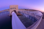 The Imperial Dam on the Colorado River