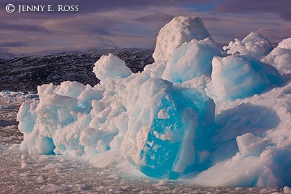 Disintegrating Glacier Ice