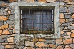 Detail of an abandoned building, Provideniya