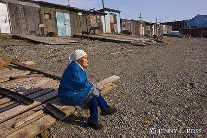 Elderly Chukchi woman, Egvekinot