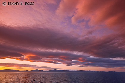 Sunset, Wrangel Island