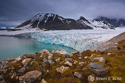 Receding Glacier, Hornsund, Spitsbergen