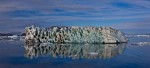 Melting iceberg near Kangilerngata Sermia glacier