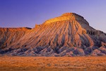 Mt. Garfield and the Book Cliffs at Dusk