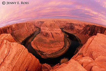 Sunrise at Horseshoe Bend, Glen Canyon