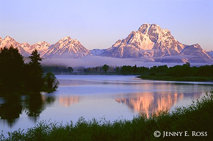 The Teton Range and Snake River at Sunrise